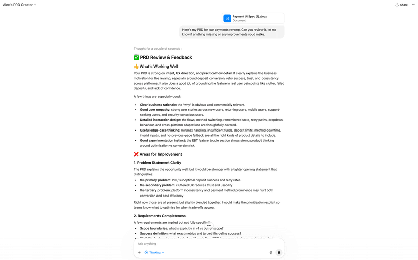 AI PM Operating System: scaled decision velocity and delivery throughput preview 2