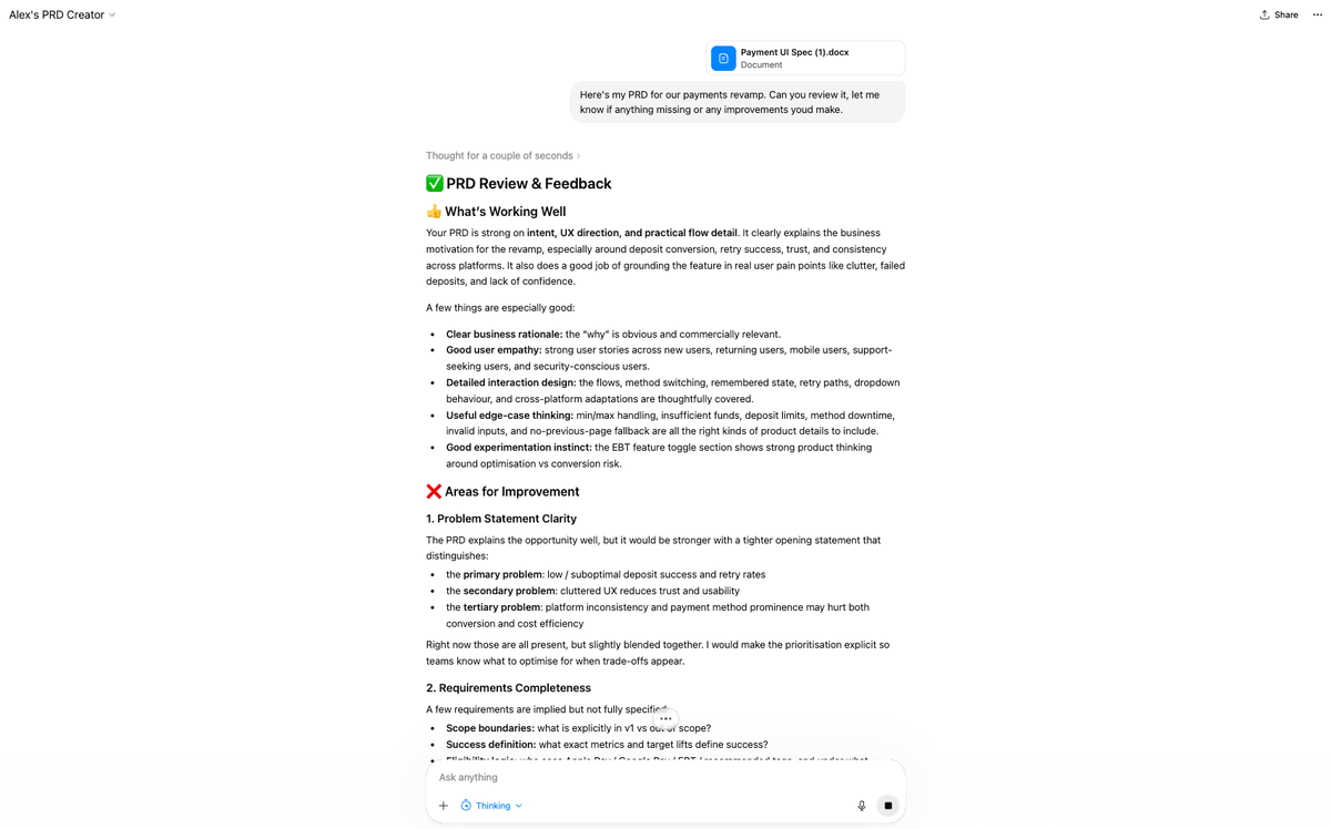 AI-Augmented Prioritisation, Documentation and Validation image 1